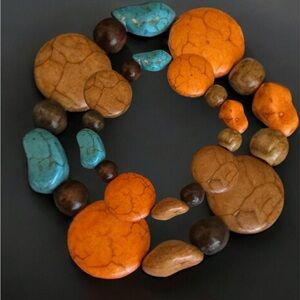 (SOLD) Bohemian Multicolor Beaded Bracelet